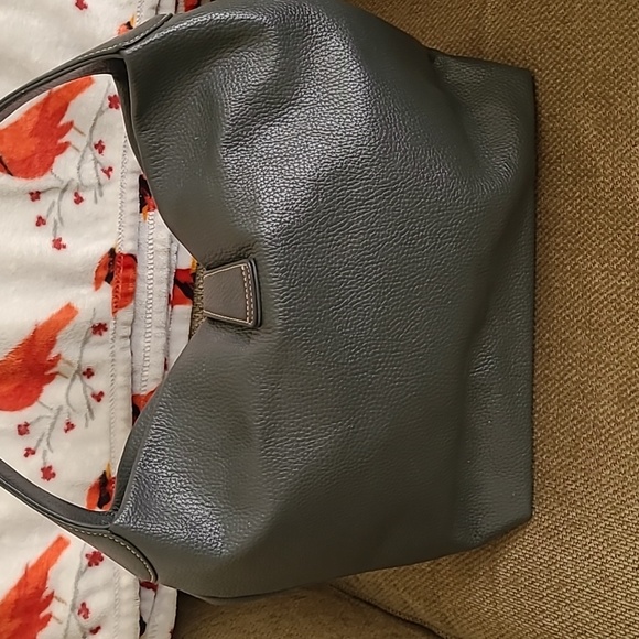 Dooney & Bourke large Logo Lock, dark grey - Picture 2 of 4